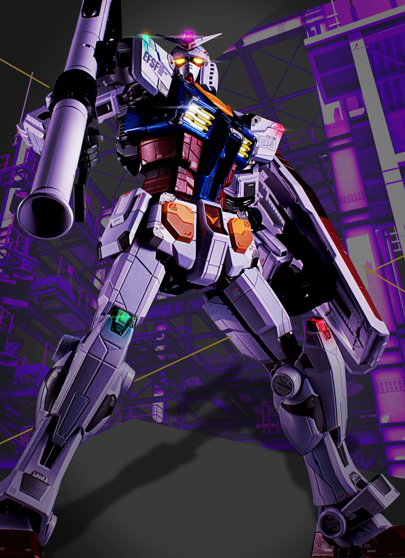 ロボット RX-78F00 GUNDAM Night Illuminated ver. CHOGOKIN×GUNDAM FACTORY YOKOHAMA RX-78F00 GUNDAM (Night