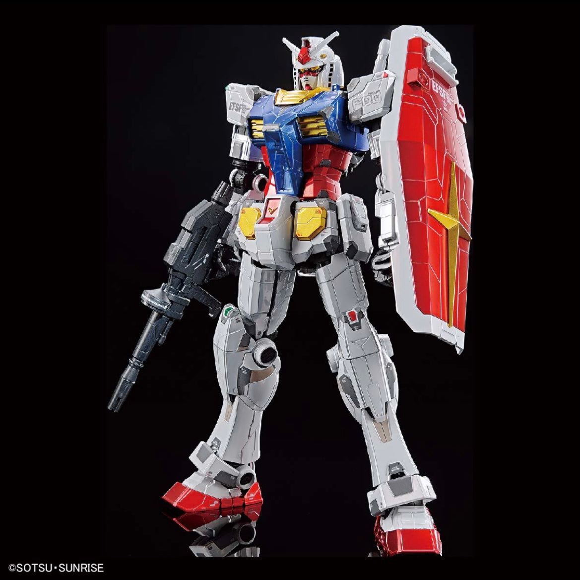 BANDAI - RX-78F00 GUNDAM TITANIUM FINISH　1/100 1/100 RX-78F00 Gundam [Titanium Finish] – Side Seven Exports