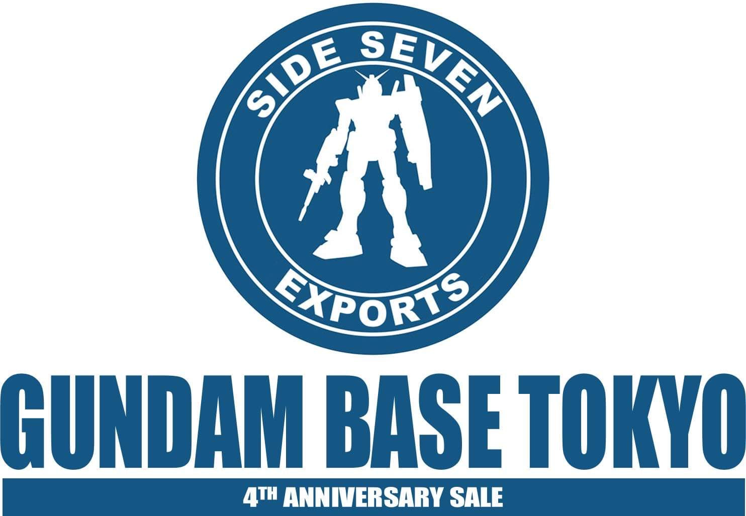 Gundam Base Tokyo - 4th Anniversary Sale!