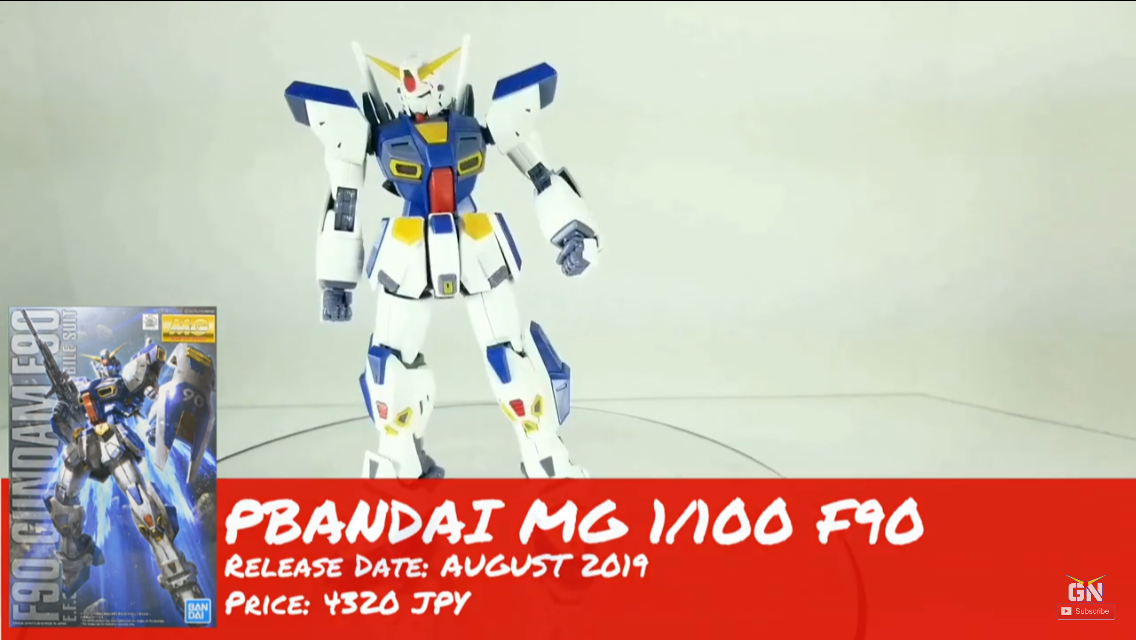 PBandai MG 1/100 F90 Gundam - Review