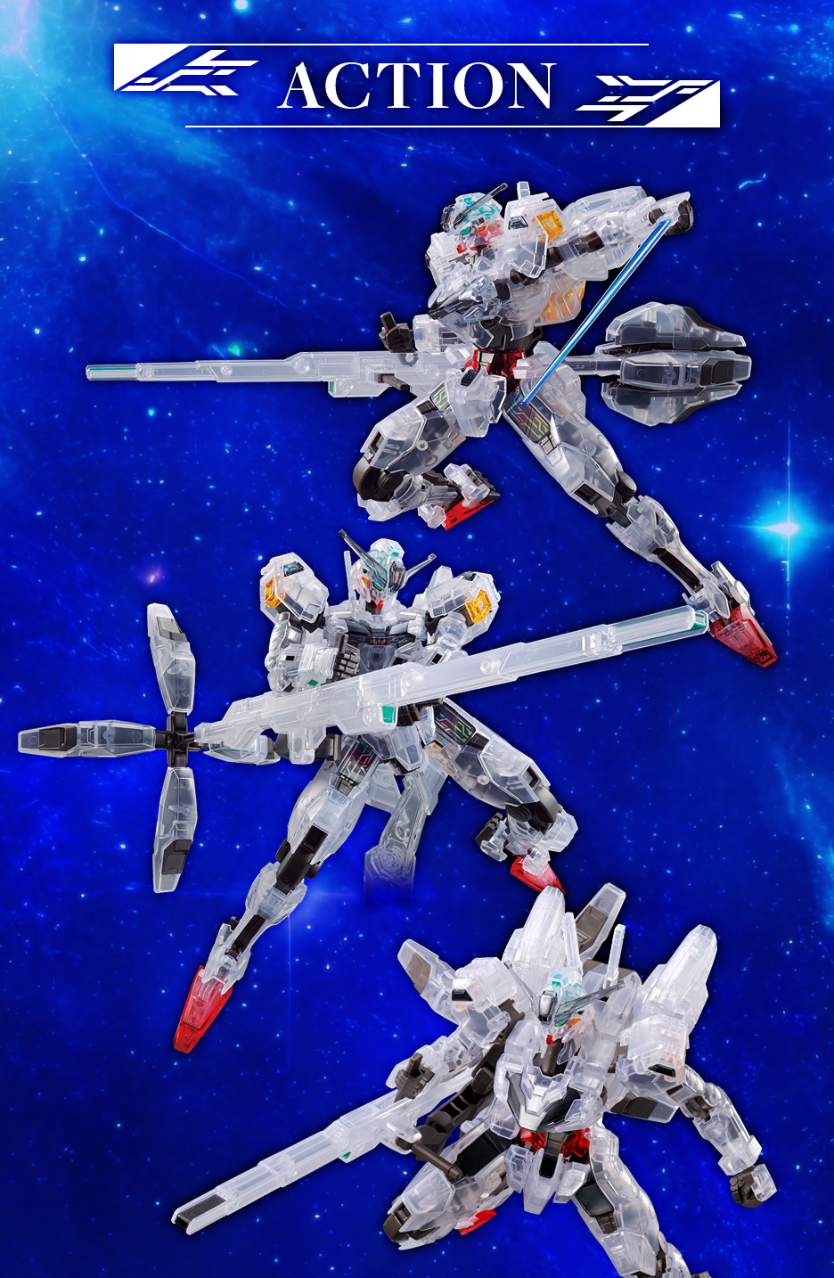 Gundam Base Limited HG 1/144 Gundam Calibarn [Clear Color] (September & October Ship Date)