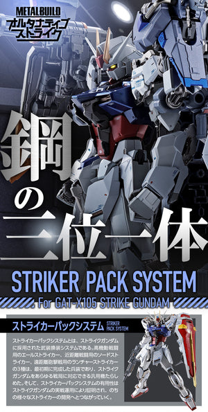 METAL BUILD Sword Striker Pack (July & August Ship Date)