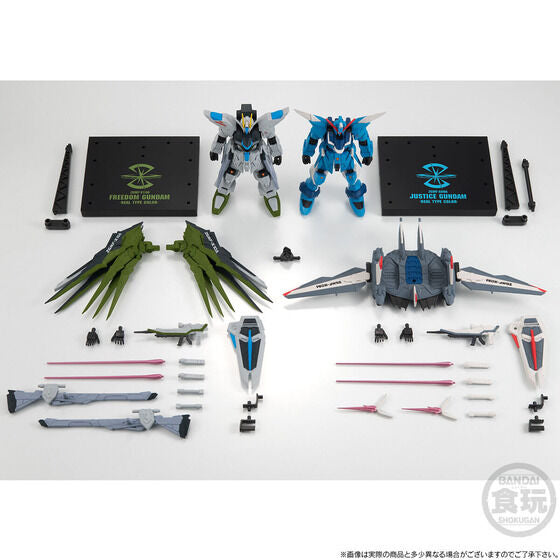 Mobile Suit Gundam G Frame FA Freedom Gundam (Real Type Color) & Justice Gundam (Real Type Color) Set (January & February Ship Date)