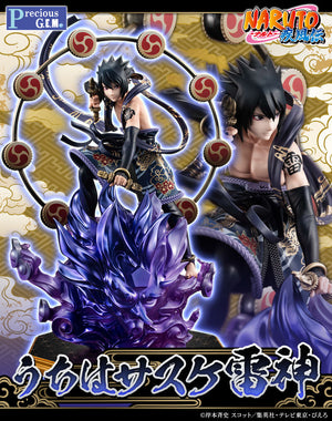 Precious G.E.M. Series NARUTO Shippuden Uchiha Sasuke Raijin (December & January Ship Date)