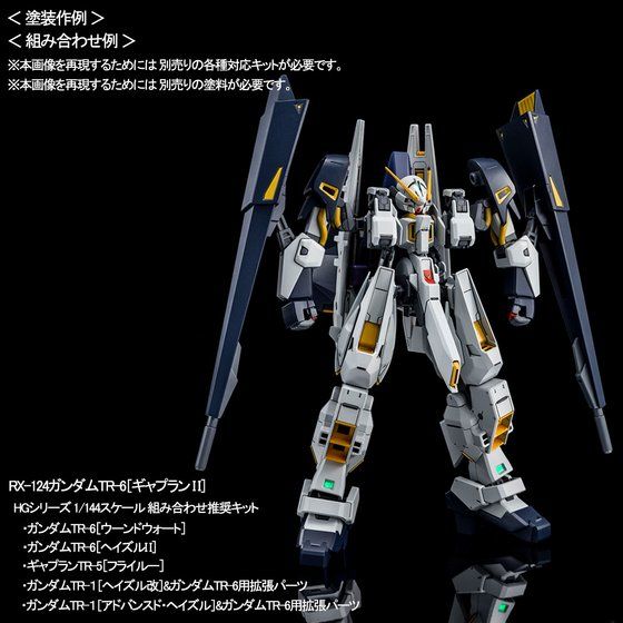 HGUC 1/144 Hazel Custom with Gundam TR-6 Conversion Parts