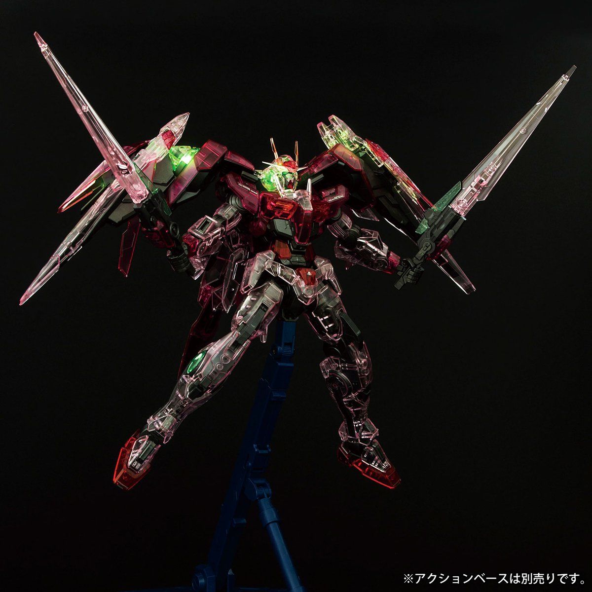 MG 1/100 Gundam Base Limited Gundam 00 Trans-Am Raiser [Clear Color]