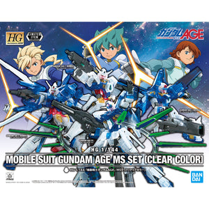 HG 1/144 Mobile Suit Gundam AGE MS SET [CLEAR COLOR]