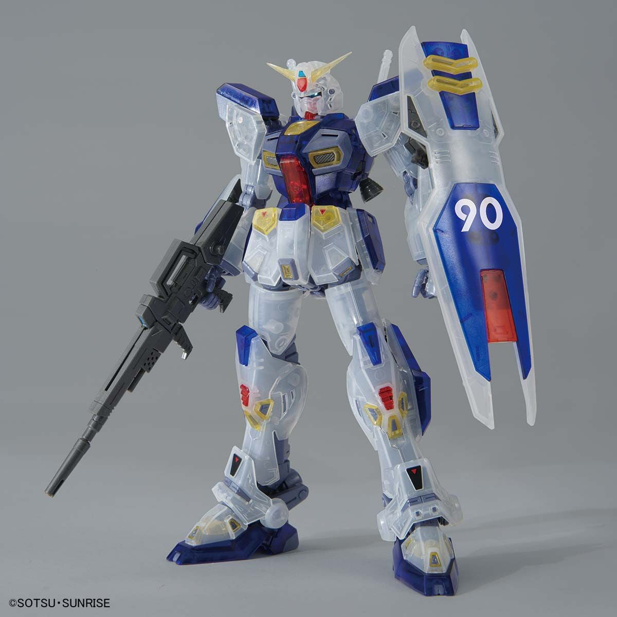 MG 1/100 Gundam Base Limited Gundam F90 [Clear Color] (September & October Ship Date)