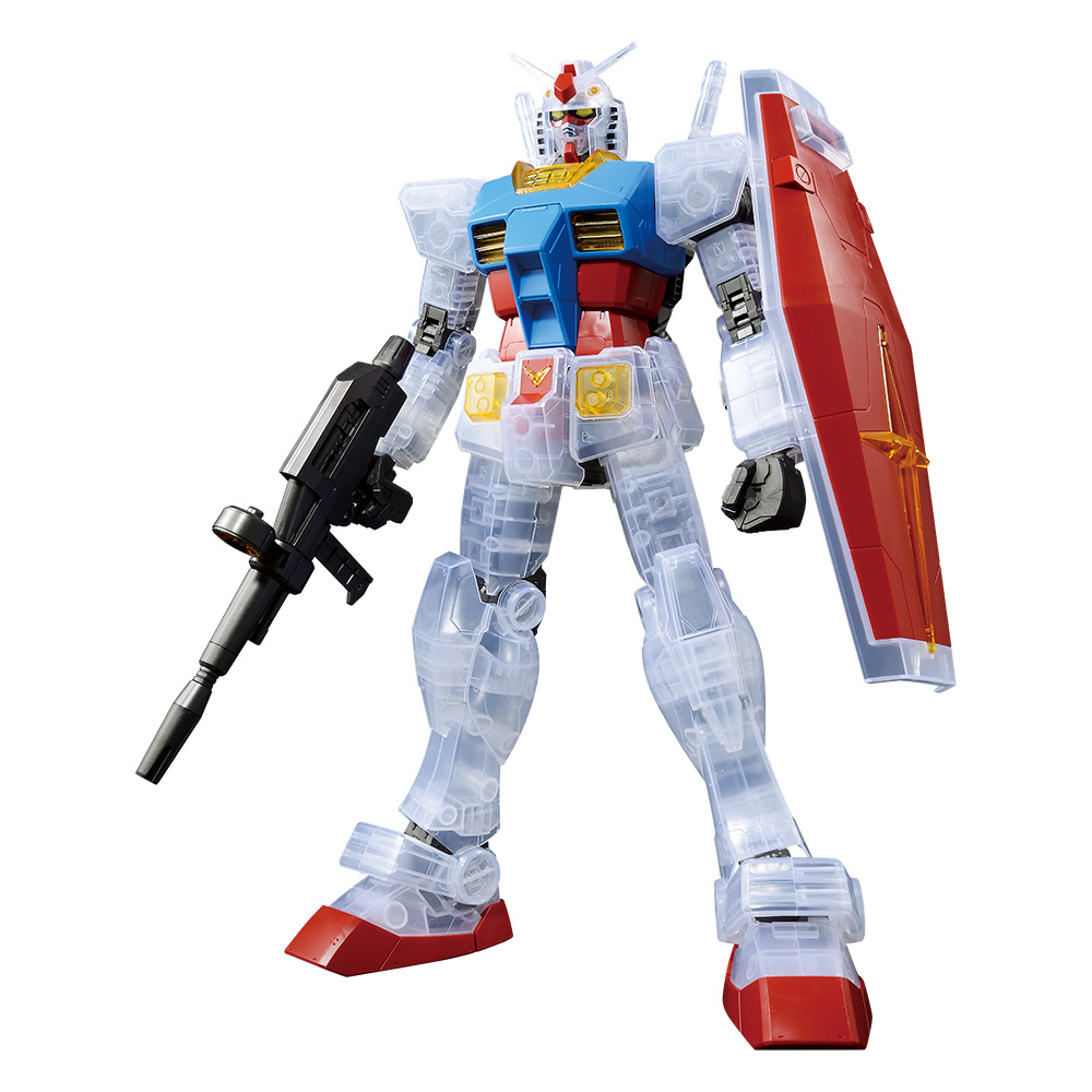 Mega Size Model 1/48 RX-78-2 Gundam [Solid Clear Reverse]