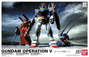 HGUC 1/144 Gundam Operation V Set