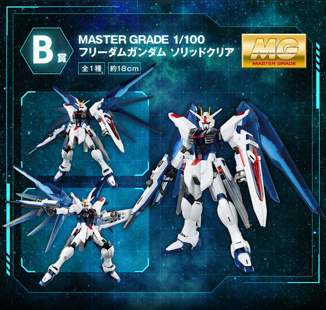 MG 1/100 Freedom Gundam [Solid Clear]
