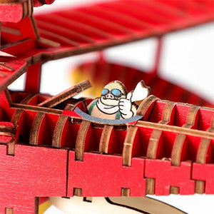 [Sora no Ue Store Limited] Crimson Pig [Wooden Puzzle] Savoia Color Ver. (February & March Ship Date)