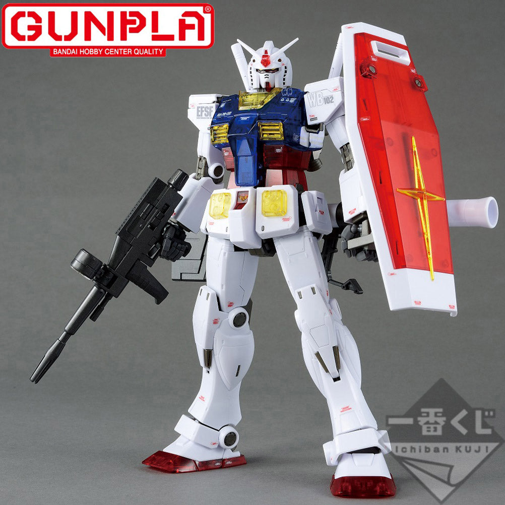 MG 1/100 RX-78-02 Gundam (GUNDAM THE ORIGIN Version) [Solid Clear/Standard]