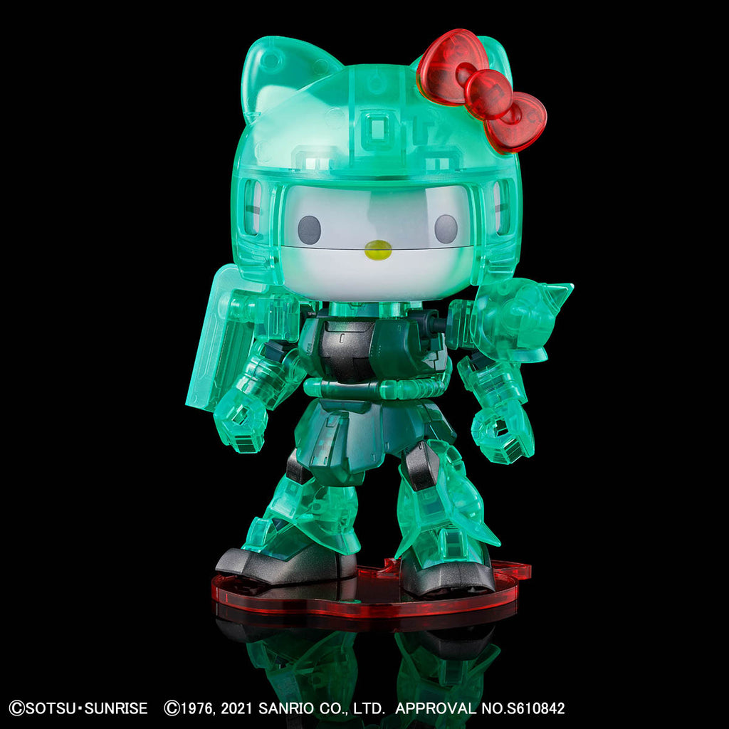 Hello Kitty / Zaku II [SD Gundam Cross Silhouette] [Clear Color]