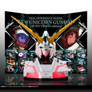 REAL EXPERIENCE MODEL RX-0 Unicorn Gundam (AUTO-TRANS edition) (January & February Ship Date)