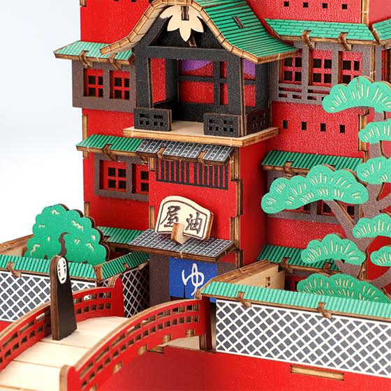 [Sora No Ue Store Limited] Spirited Away [Wooden Puzzle] Yuya Color Ver. (August & September Ship Date)