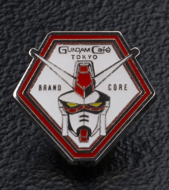 Gundam Café Tokyo Brand Core Emblem Pin