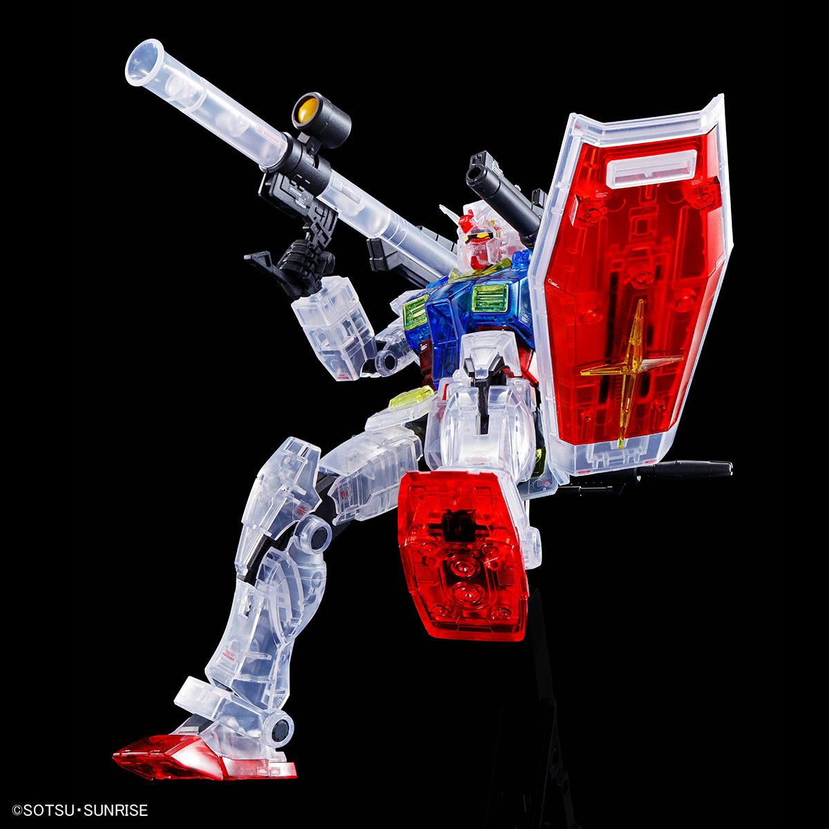 HG 1/144 RX-78-02 Gundam (THE ORIGIN Ver.) [Clear Color]