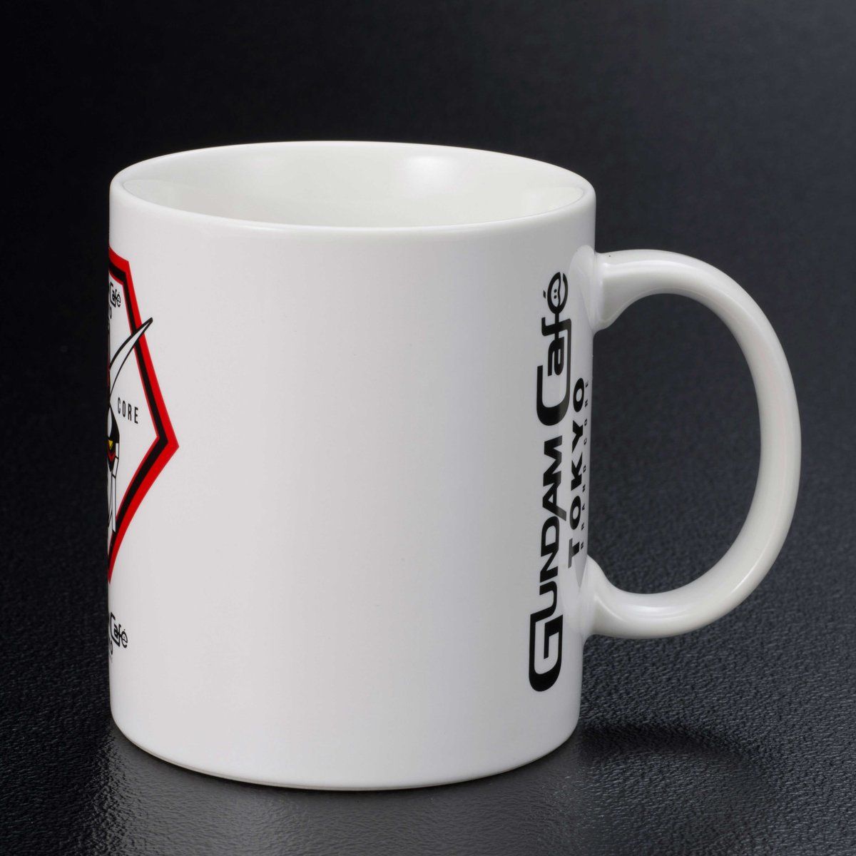 Gundam Café Tokyo Brand Core Emblem Mug