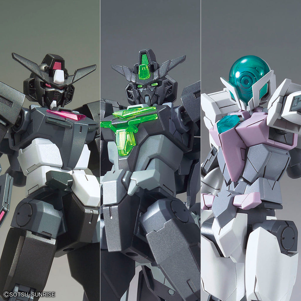HG 1/144 Gundam Base Limited Core Gundam & Core Gundam II & Alus Core Gundam [Low Visibility Ver.]