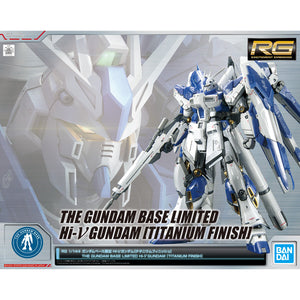 RG 1/144 Gundam Base Limited Hi-Nu Gundam [Titanium Finish]