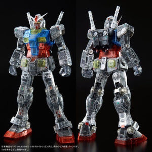 PG Unleashed 1/60 RX-78-2 Gundam [Clear Color Body Parts] (June & July Ship Date)