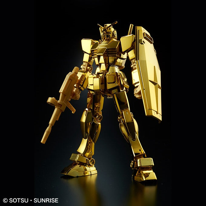 Gundam Base Limited Prize HGUC 1/144 RX-78-2 Gundam REVIVE [Gold Coating]